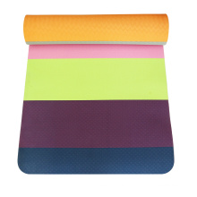 Jugland gedrucktem Wettbewerbspreis Anti-Tear Anti Slip Stitching Yoga Matte TPE Yogamatte